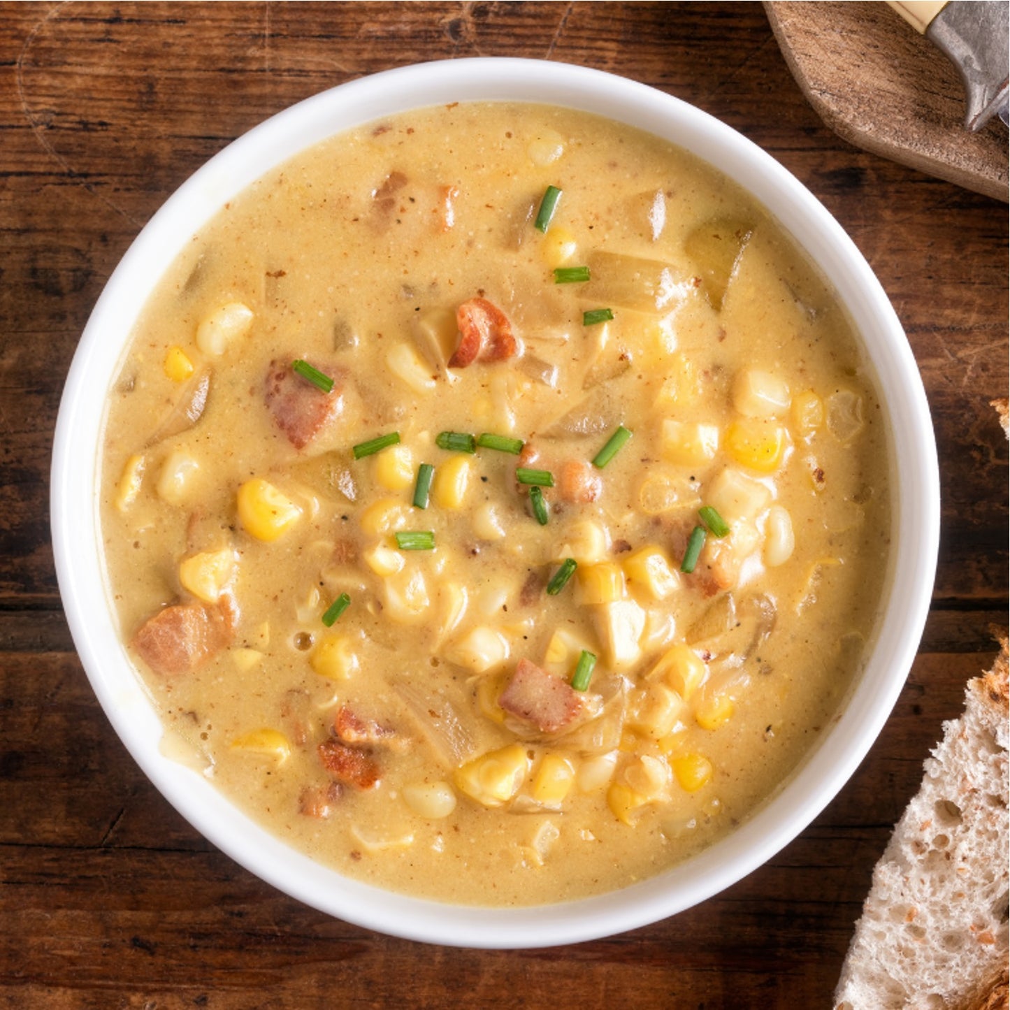 Maine Lobster Corn Chowder