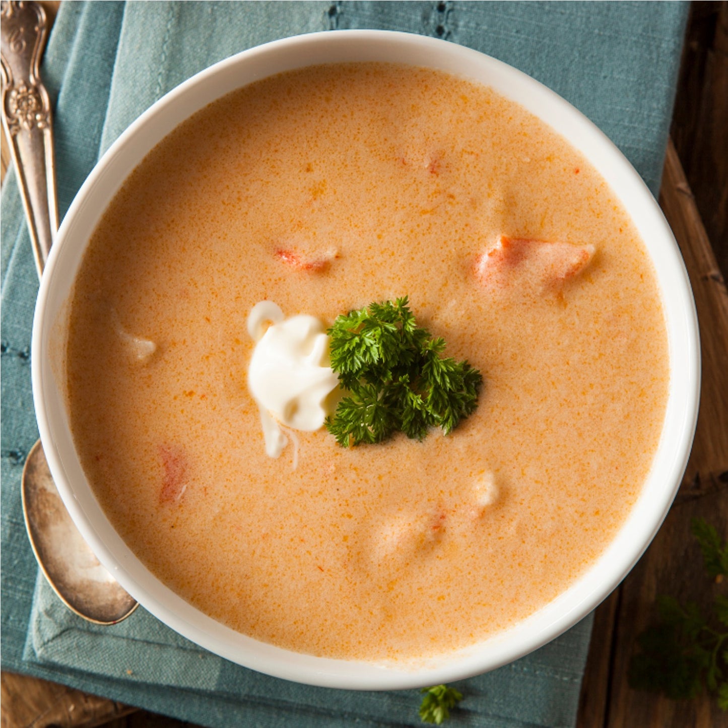 Maine Lobster Butternut Squash Bisque